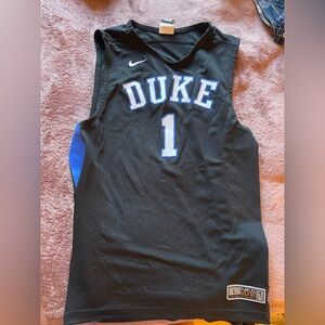 Nike Duke Black Jersey with Blue Accents